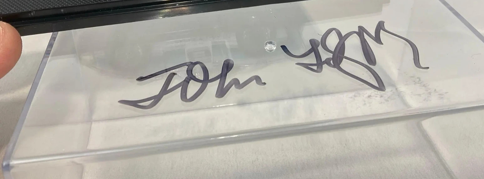 EBBRO Porsche 935 K3 1980 Racing Car Signed/Autographed by Dick Barbour