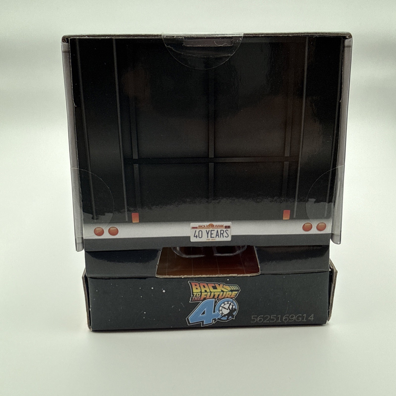 Jada Back to the Future 40th Frost DeLorean 1:32 Doc Brown Van Box