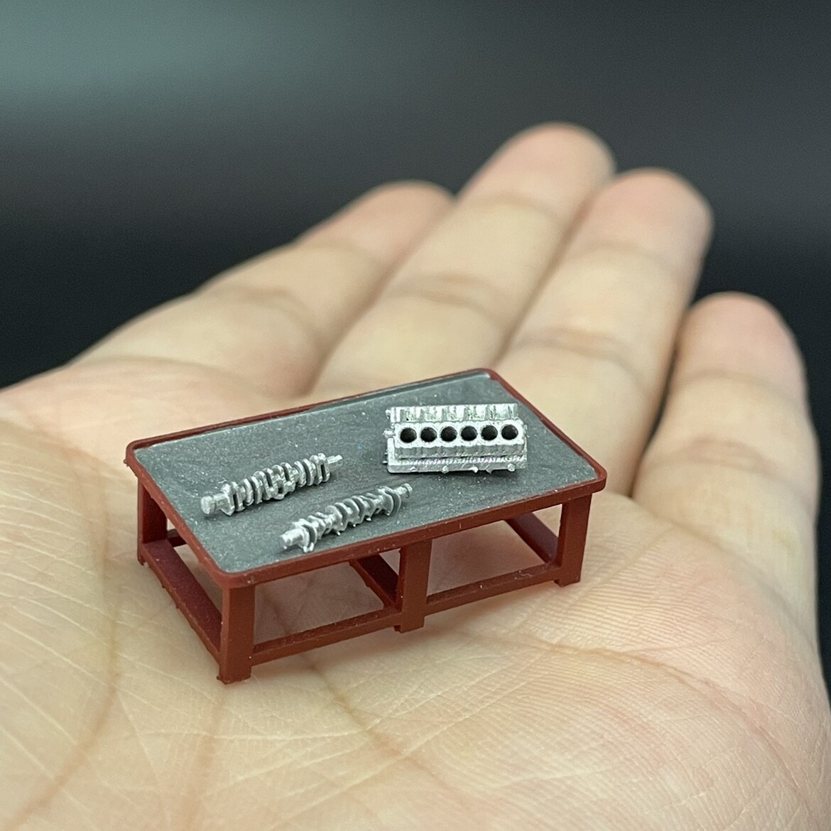 Diorama 1/64 Diecast Car Garage Model Set Repair Workshop Display Accessory Prop
