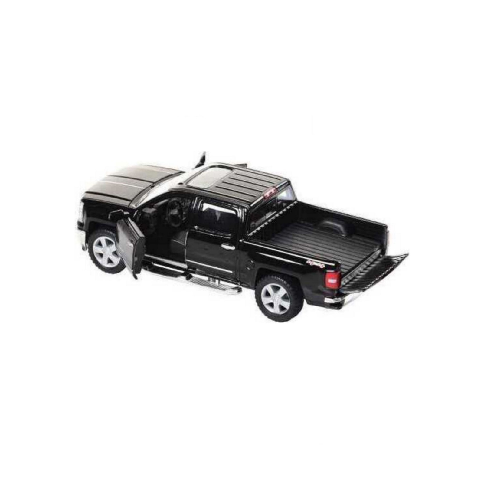 5381D BYKinsmart 5″ 2014 Chevrolet Silverado Truck Diecast Model Toy 1:46 BLACK