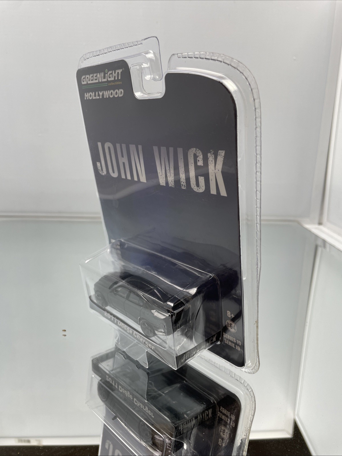 GREENLIGHT HOLLYWOOD SERIES 19 JOHN WICK 2011 DODGE CHARGER Rubber Tires