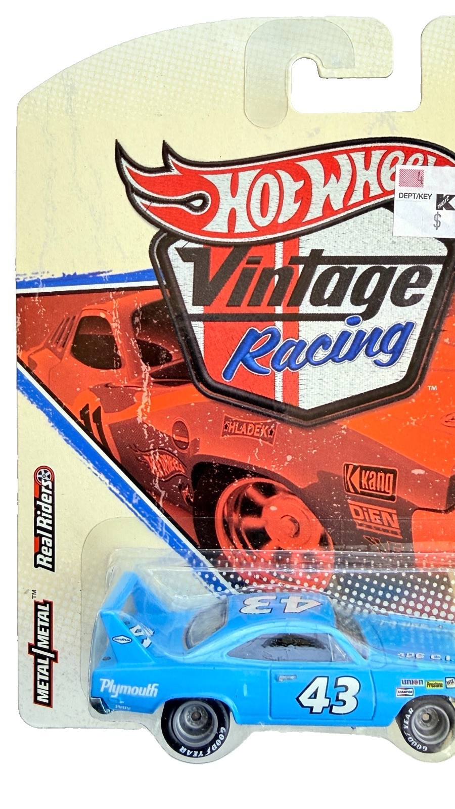 Hot Wheels 2011 Vintage Racing Richard Petty ’70 Plymouth Superbird 23/30 Sealed