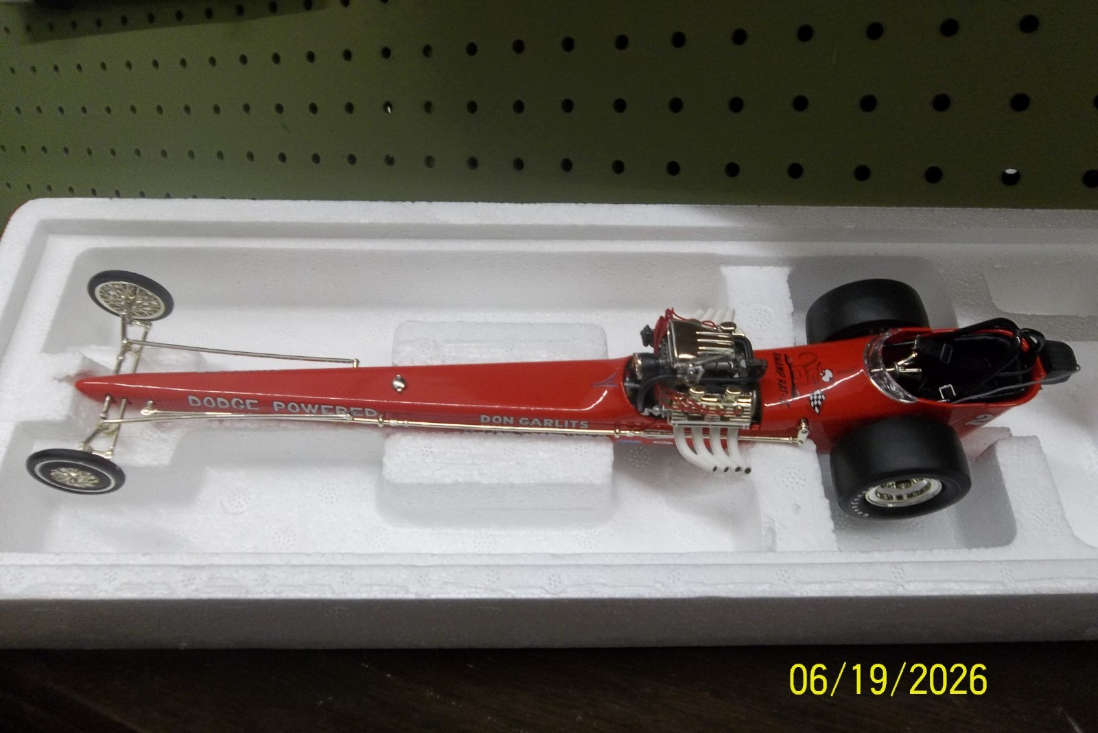 The Fuelers 1320 1/24 Diecast Don Garlits TT1113 Vintage Highly Detailed Rail