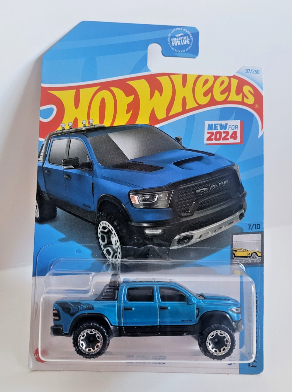 Hot Wheels 2024 Factory Fresh ’23 Ram 1500 Blue TRX 702 HP Hellcat V8