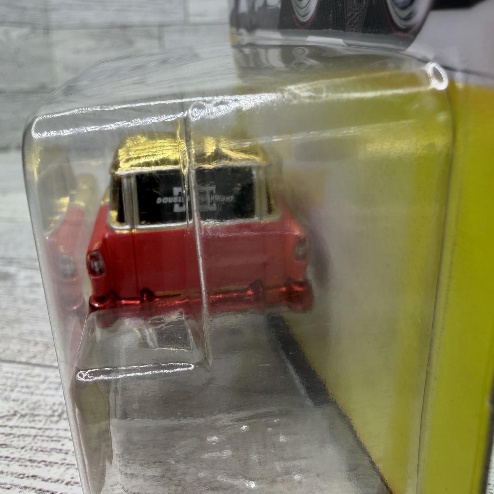 Car Tuned Series 2 ‘56 Nomad Double Dripped Red Bottom Chase Paint Error READ**