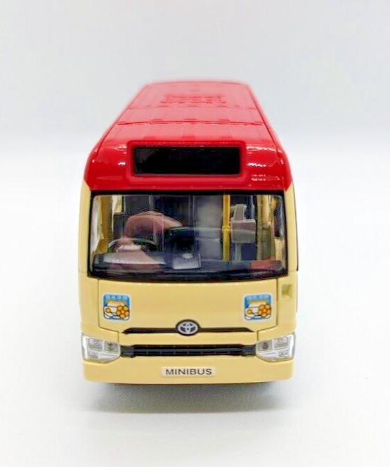 Tomica Limited Hong Kong Red Public Bus Toyota Coaster Metal Diecast Car Model