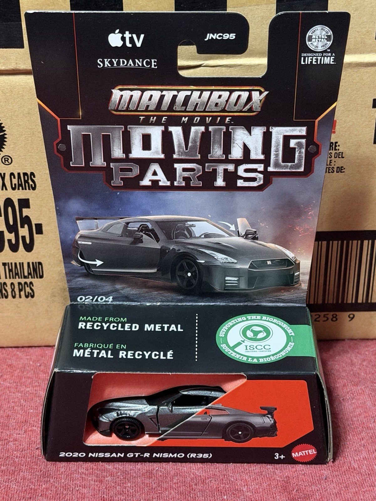 🔥2026 Matchbox The Movie Moving Parts A Case 2020 Nissan GT-R Nismo R35 VHTF🔥