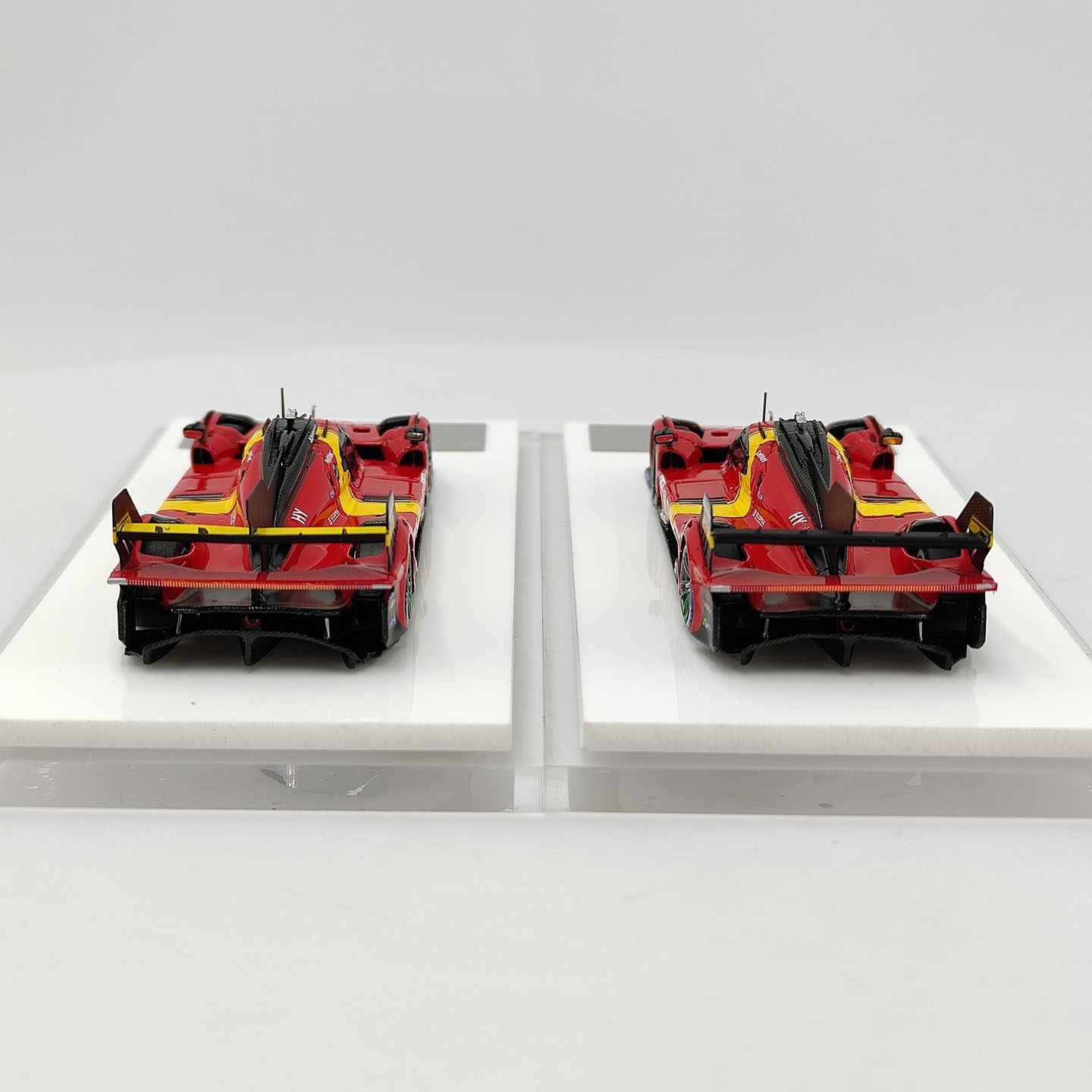 1: 64 Scale Ferrari STAR 499P Red # 50 # 51 Le Mans Racing Resin Car Model