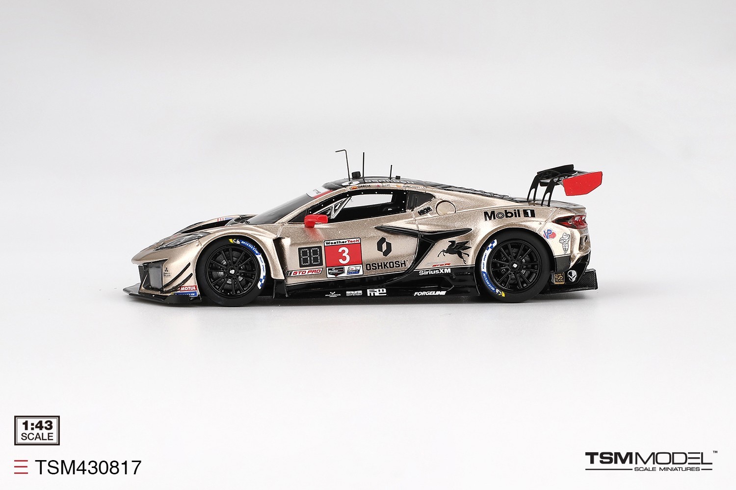 TSM-Model 1:43 Chevrolet Corvette Z06 GT3.R #3 Pratt Miller Motorsports 2024IMSA