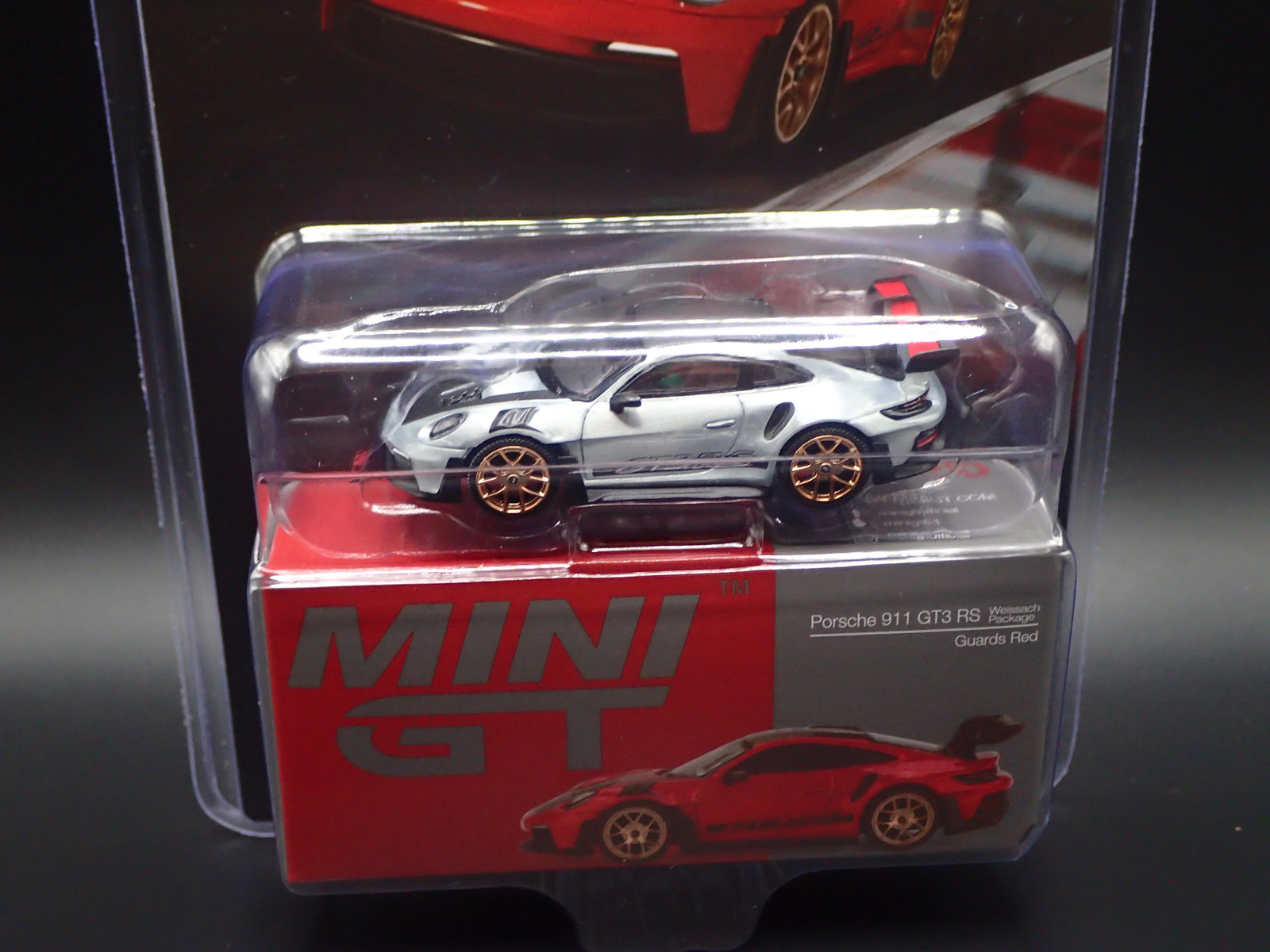 PORSCHE 911 GT3 RS RAW CHASE 2026 TSM MODEL MINI GT #1060 1/64 SCALE