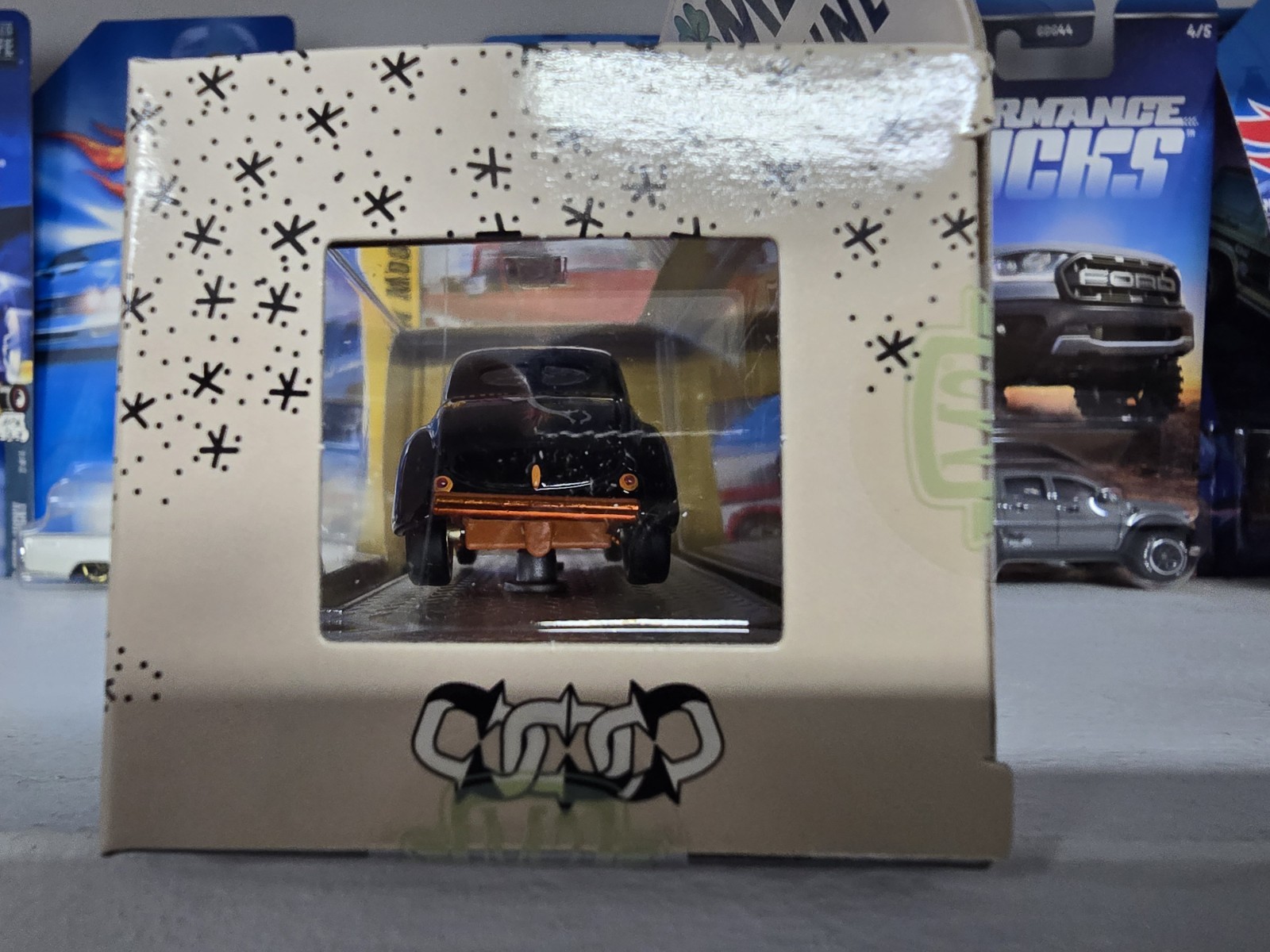 M2 Machines 1941 Willys Coupe Gasser S154 Flash & Diecast CHASE