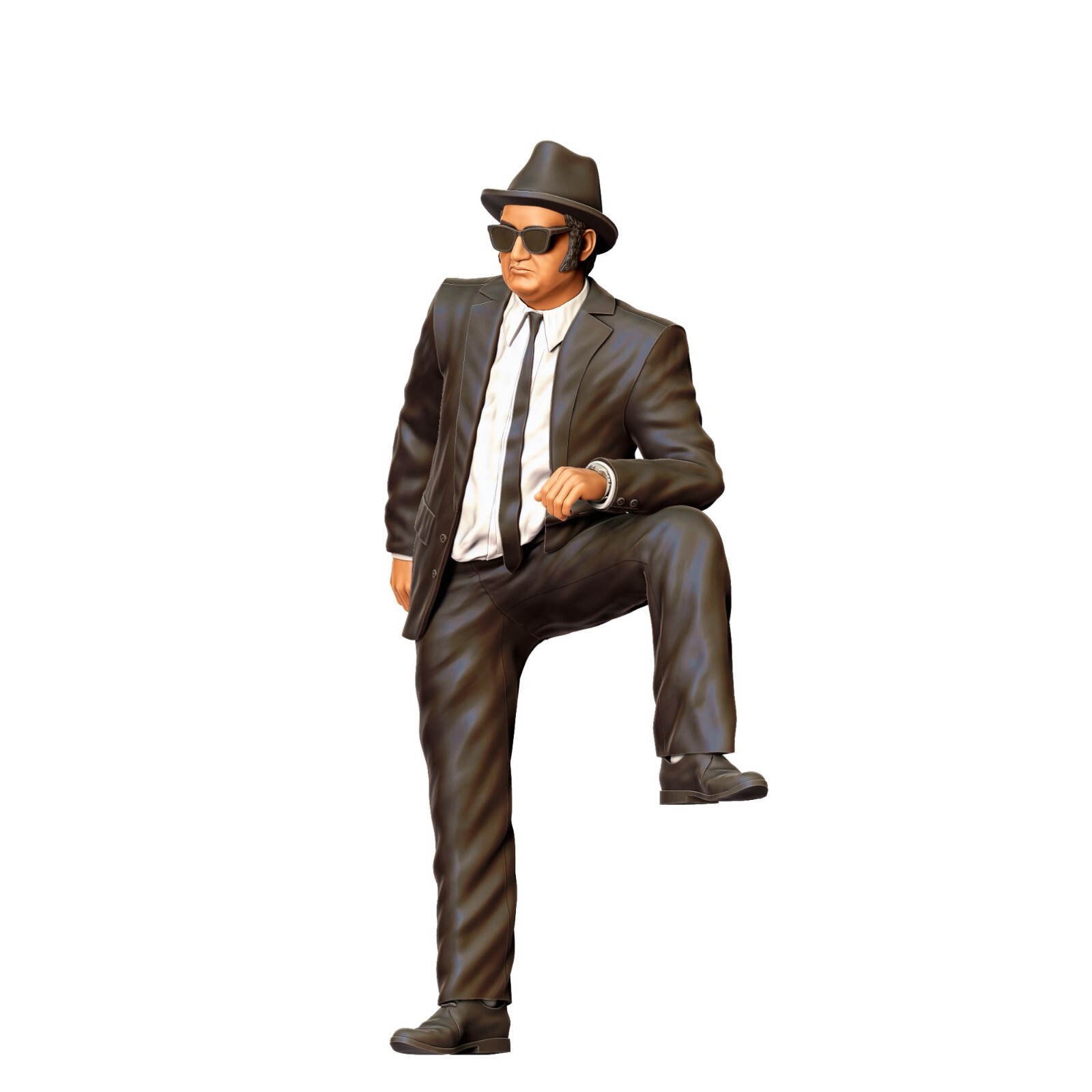 Blues Brothers Large Scale Resin 3d print Diorama Figures Unpainted Model