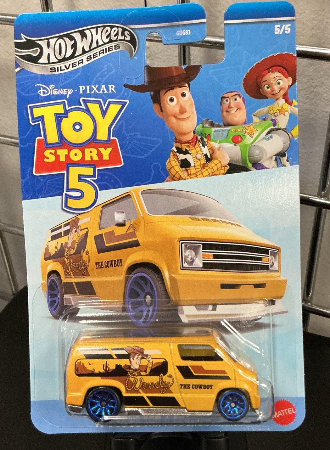 2026 Hot Wheels Silver Series Toy Story 5 Complete set of 5 cars