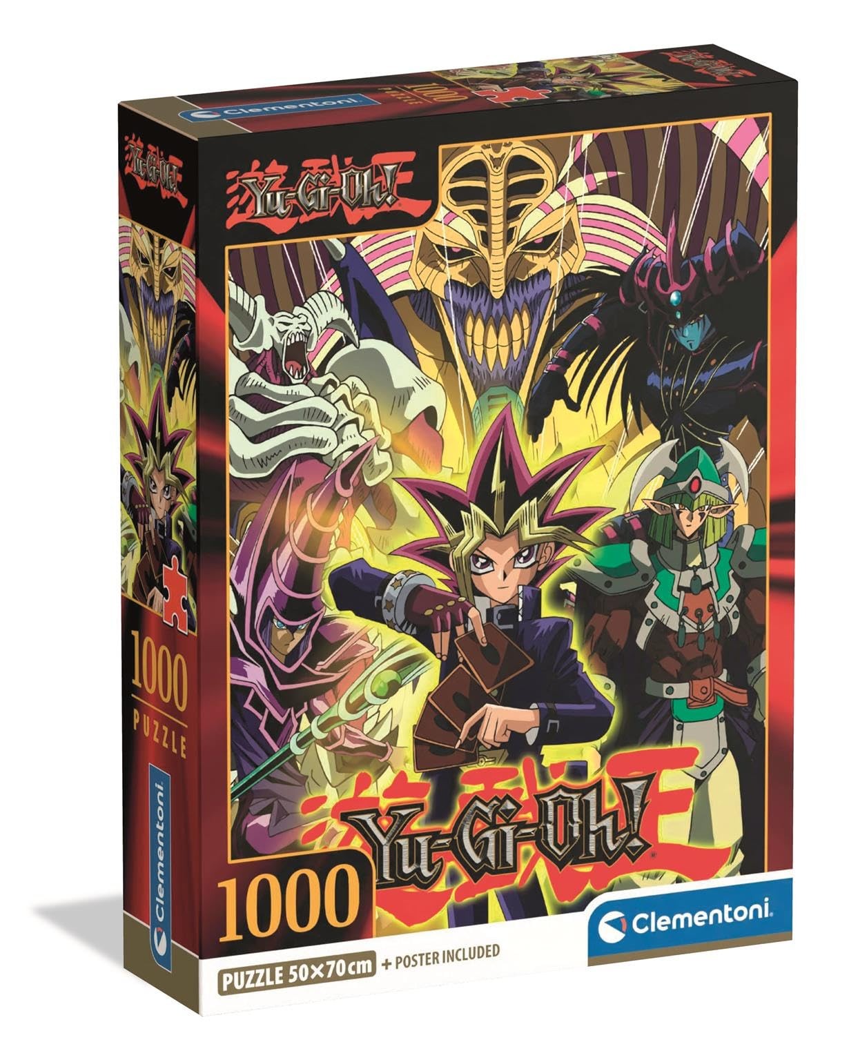 Jigsaw Puzzle 1000 Pieces YuGiOh for Adults 14-99 Years Compact Box 39899