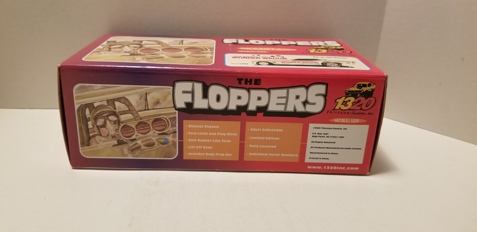 Don Schumacher “WONDER WAGON” Barracuda Funny Car 1/24 1320 FLOPPERS “RARE”