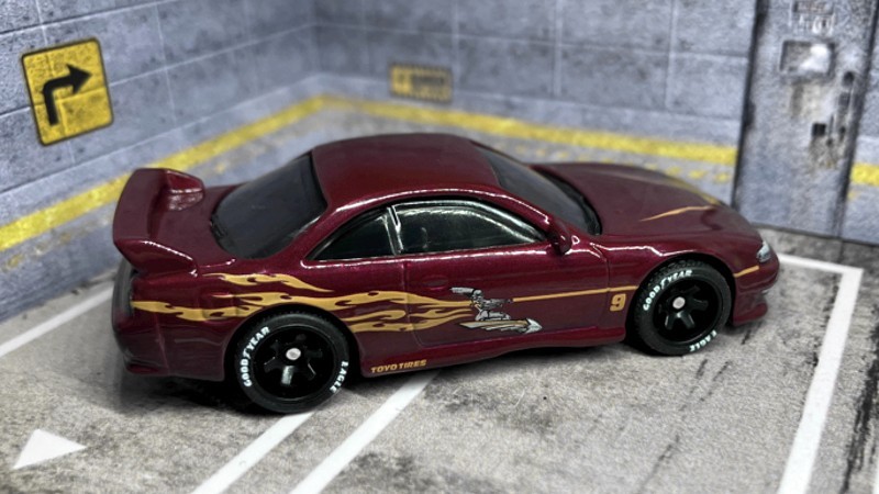 CUSTOM Red Nissan 240SX (S14) Silvia • Hot Wheels Premium Fast & Furious Car