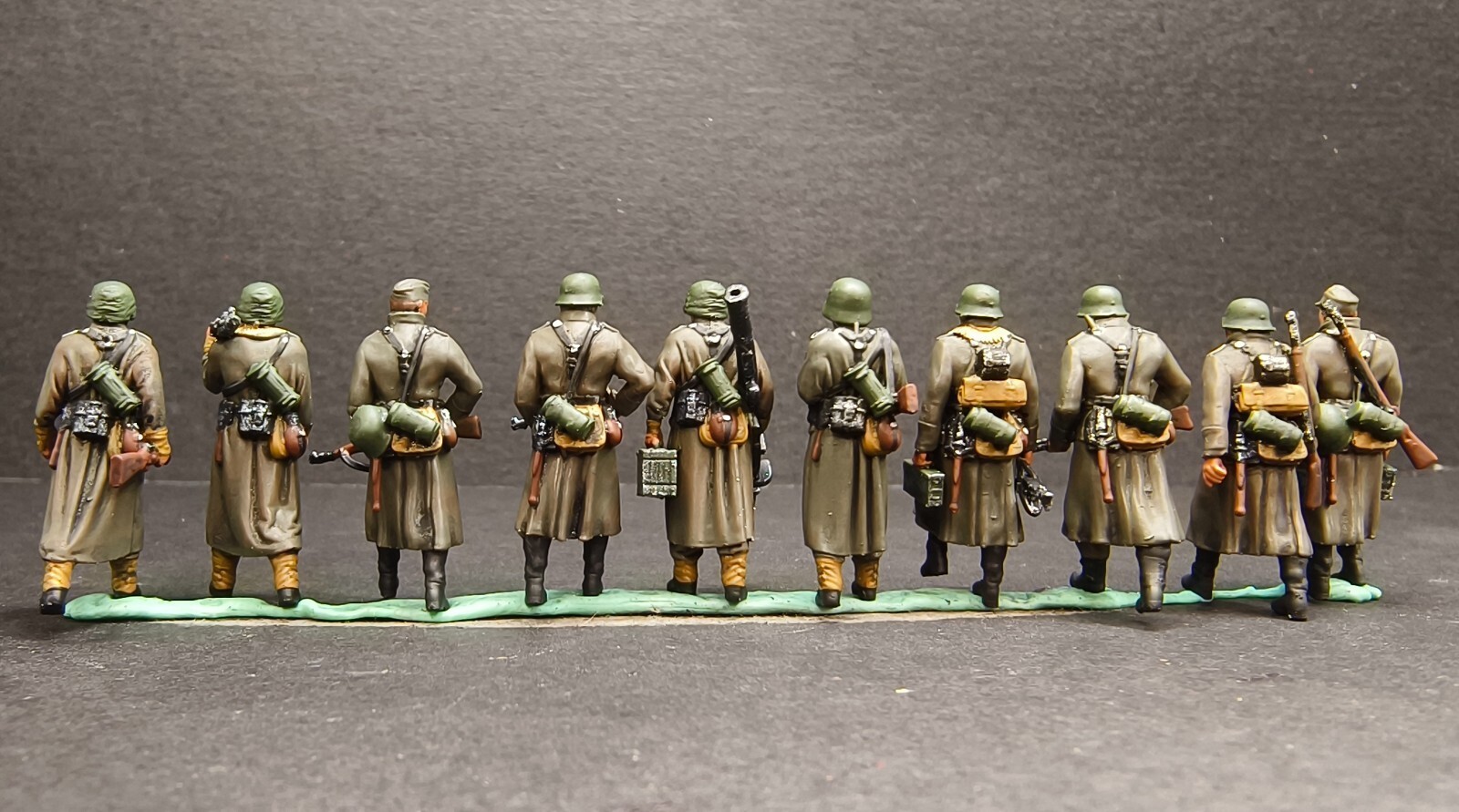 1/72 TANK CREW 1:72 WW2 germany soldiers team military toy TotalWar diorama