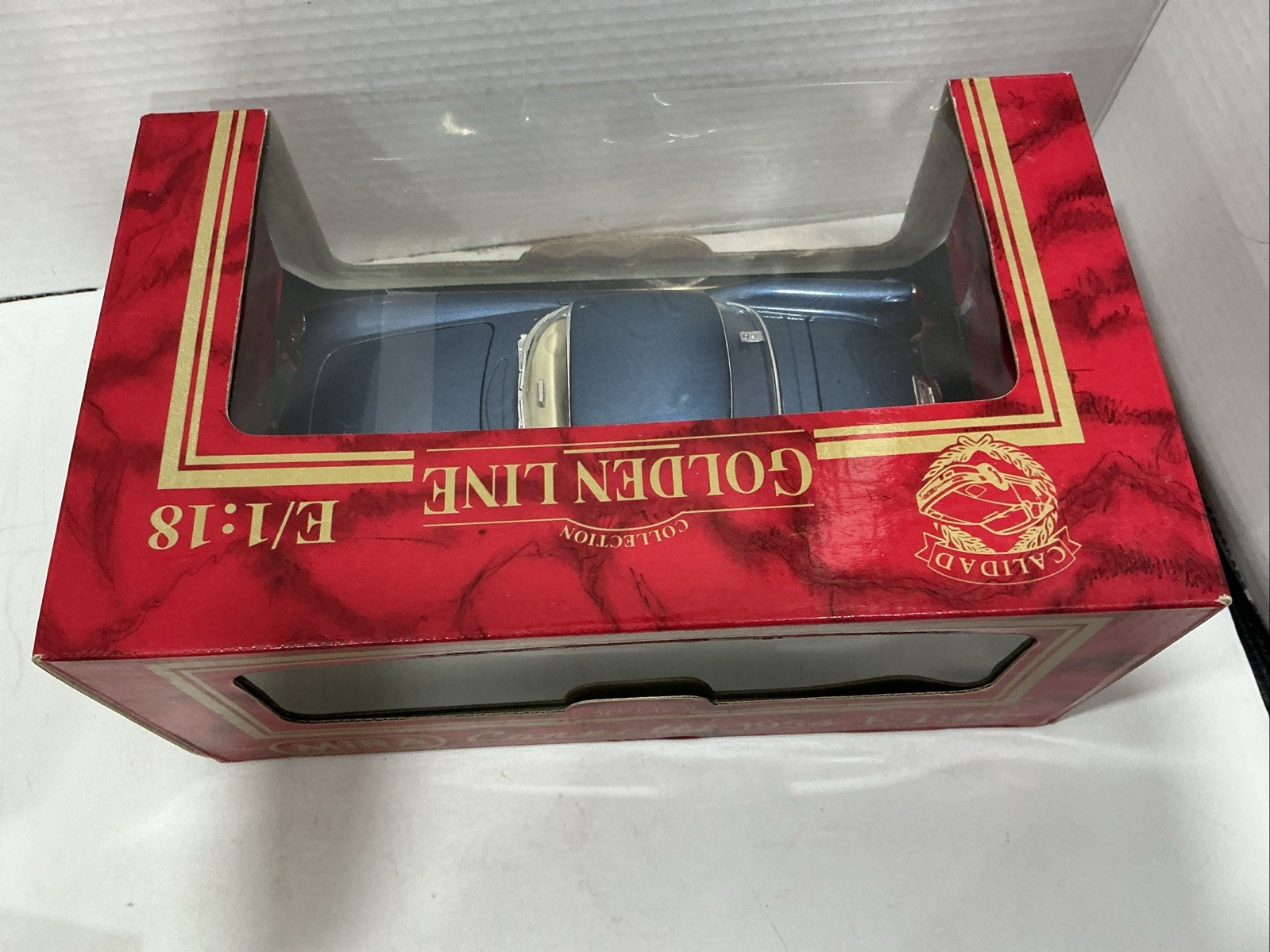 Mira Golden Line 1954 Chevrolet Corvette Diecast Car – Blue- 1:18 Scale