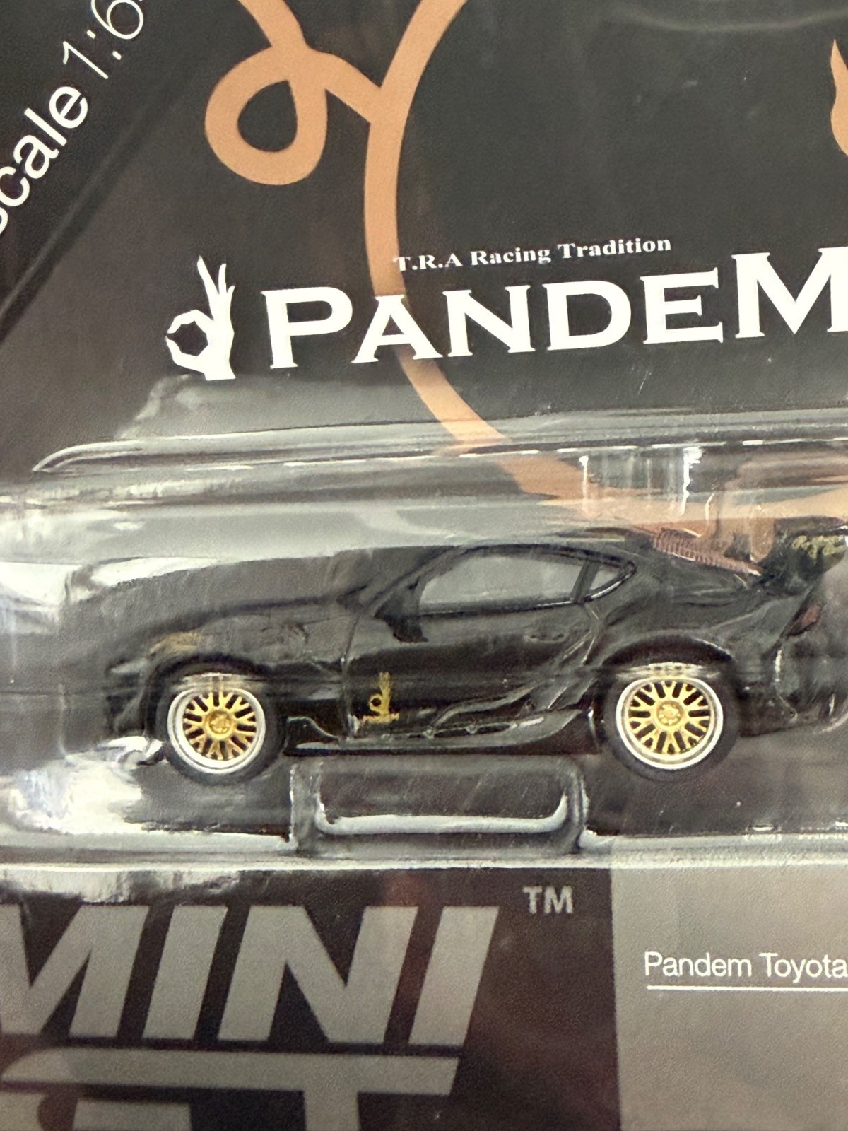 TSM Model Mini GT Mijo Exclusive 219 Pandem Toyota GR Supra V1.0 Black 1:64
