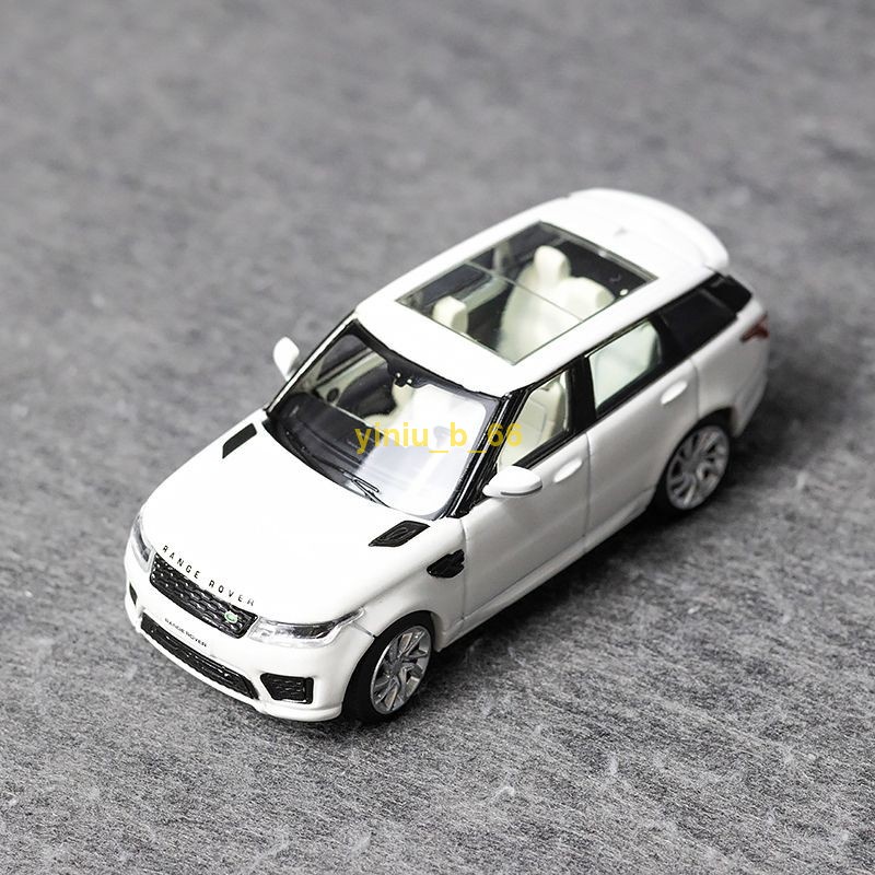 1:64 Scale White 2018 Range Rover Sport SUV Diecast Model Car Collection – New