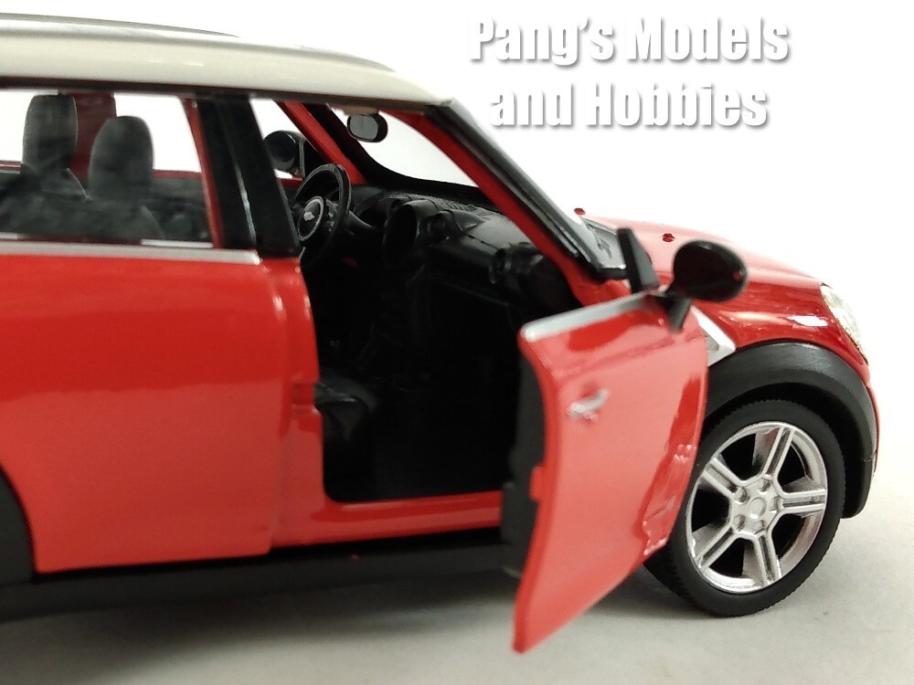 5 Inch Mini Cooper Countryman S 1/34 Scale Diecast Model by Unifortune – RED