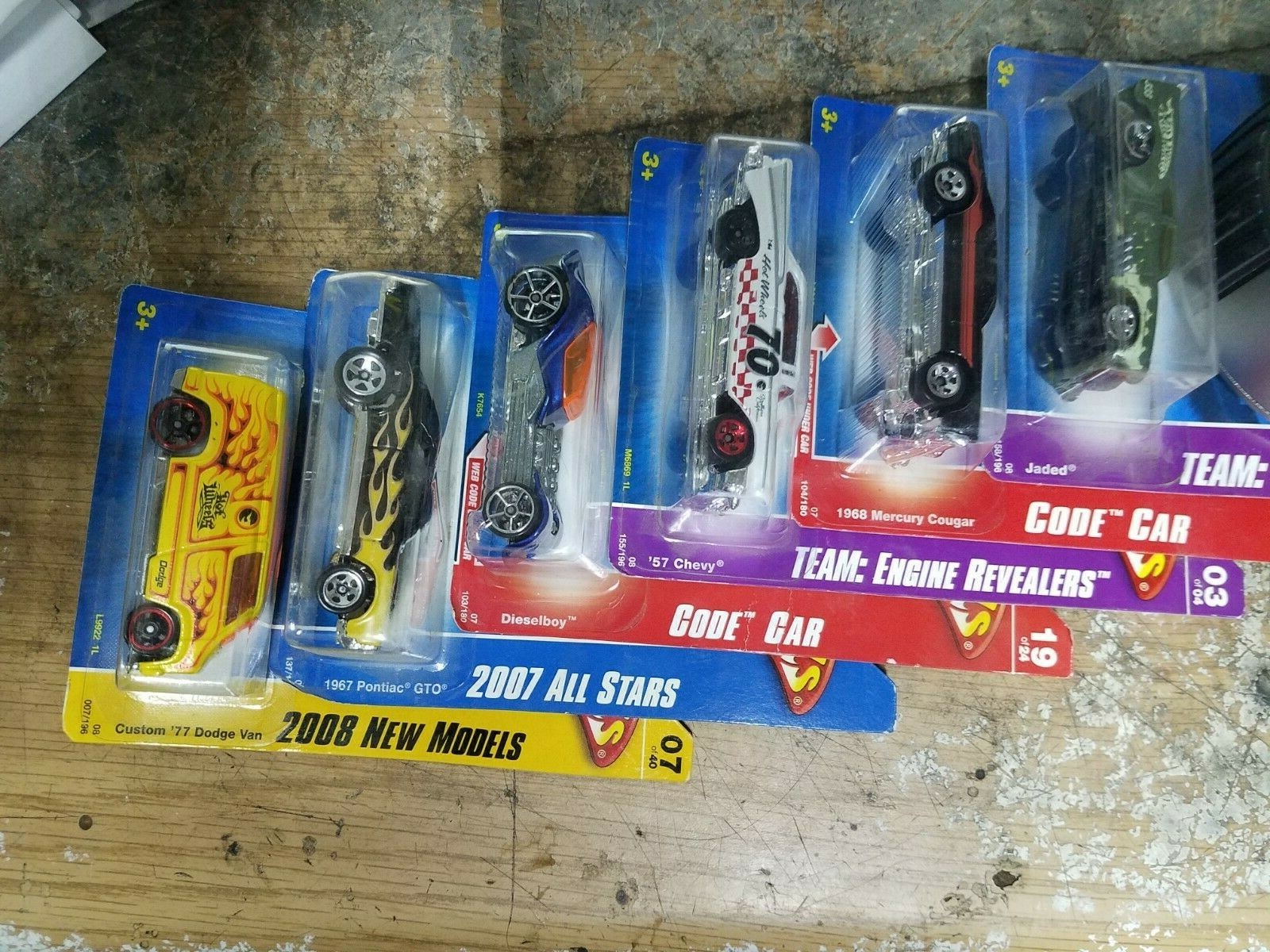 Hot Wheels Random – 6 Count Collectables – Details In Description Box 1