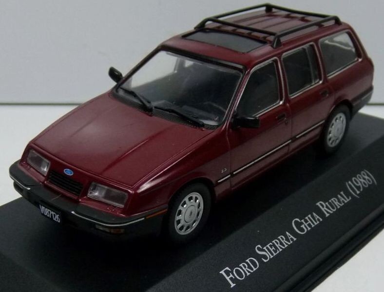 Ford Sierra Ghia Rural Estate Car – Metalic Red – 1988 MODEL CAR 1:43