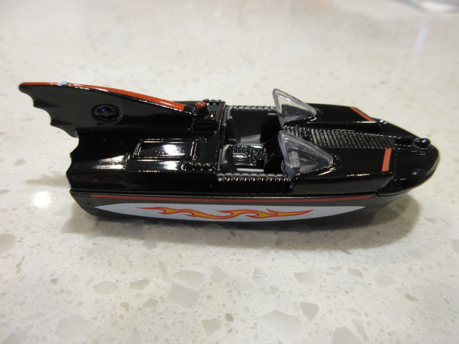 2026 Hot Wheels Batman TV Series 1966 Bat Boat BLACK Diecast 1:64 Toy Car