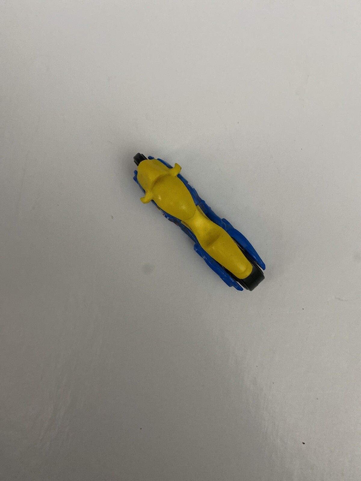 2014 Hot Wheels MOTORCYCLE Blue And Yellow