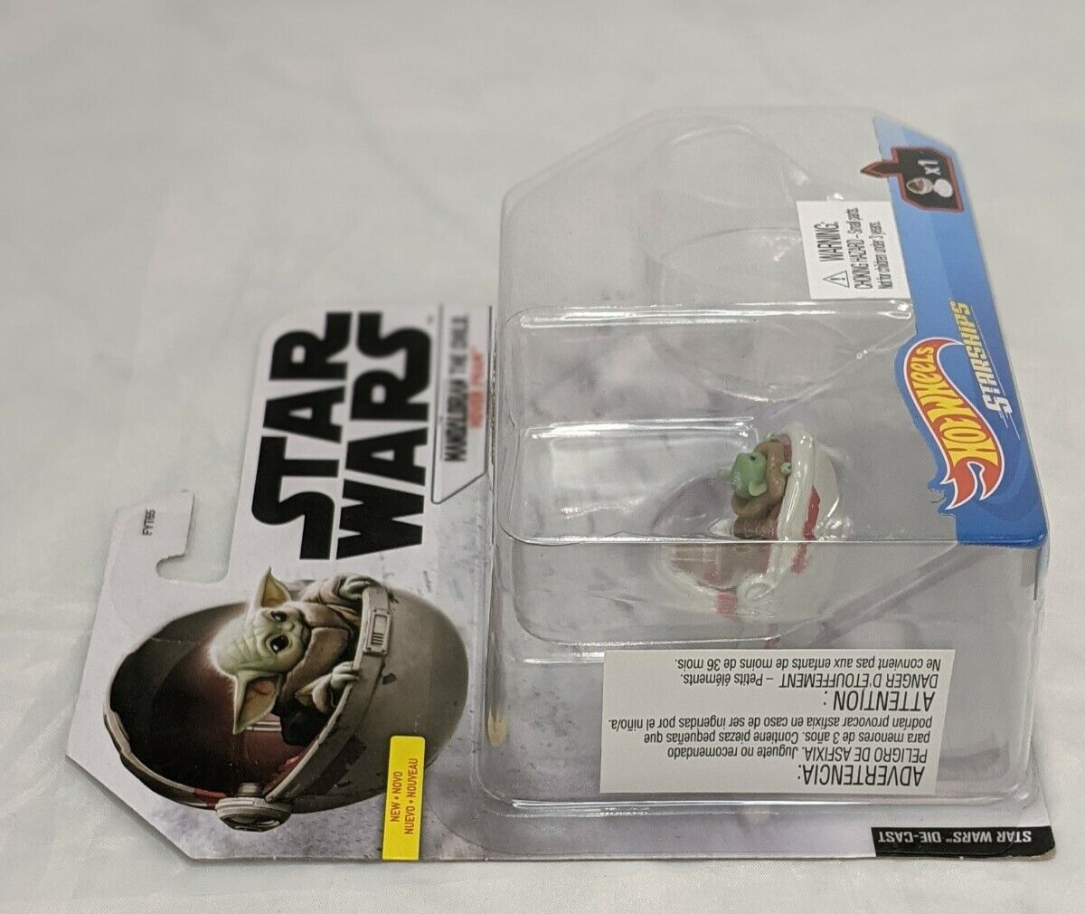 Star Wars Starships Hot Wheels The Child Hover Pram Mandalorian Baby Yoda