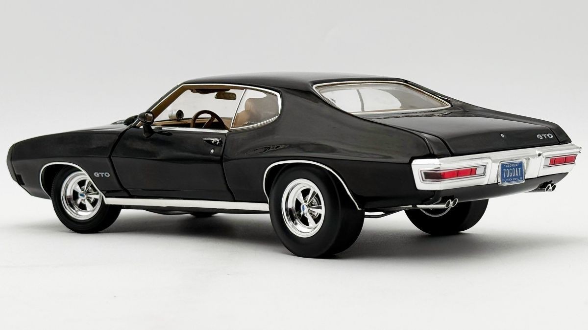 ACME 1970 Pontiac GTO Ram Air IV Main Street Starlight Black 1/18 1 of 402