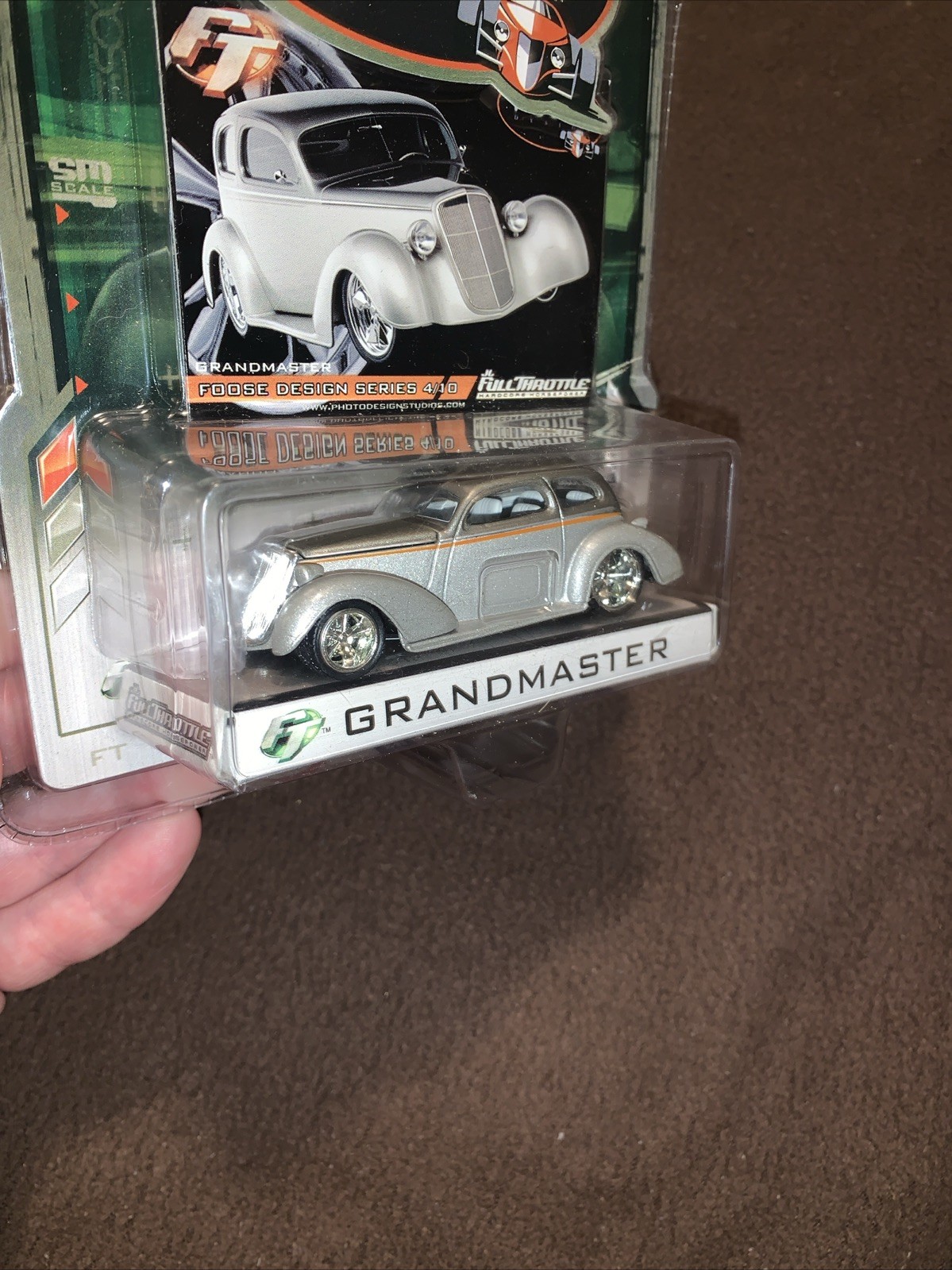 Full Throttle Foose Design Series 4/10 Silver Chevy Grandmaster – Chevrolet