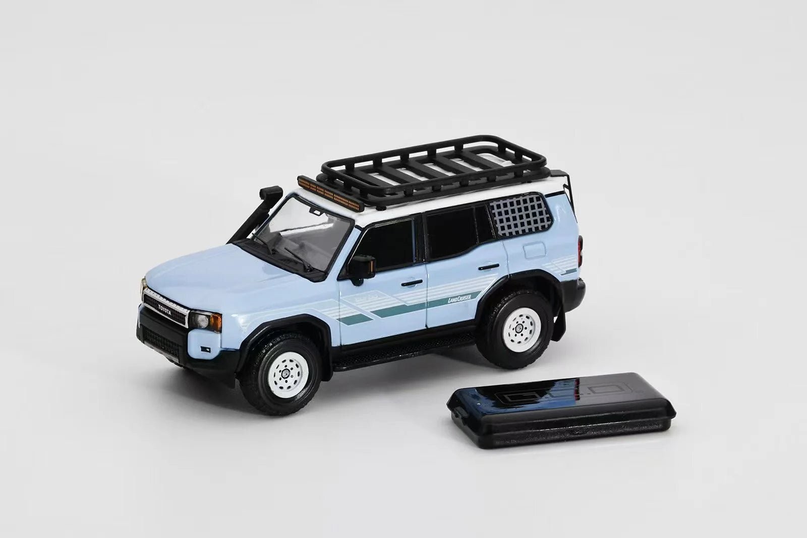 GCD x enchery 1/64 Toyota Land Cruiser Prado 2024-LHD Blue