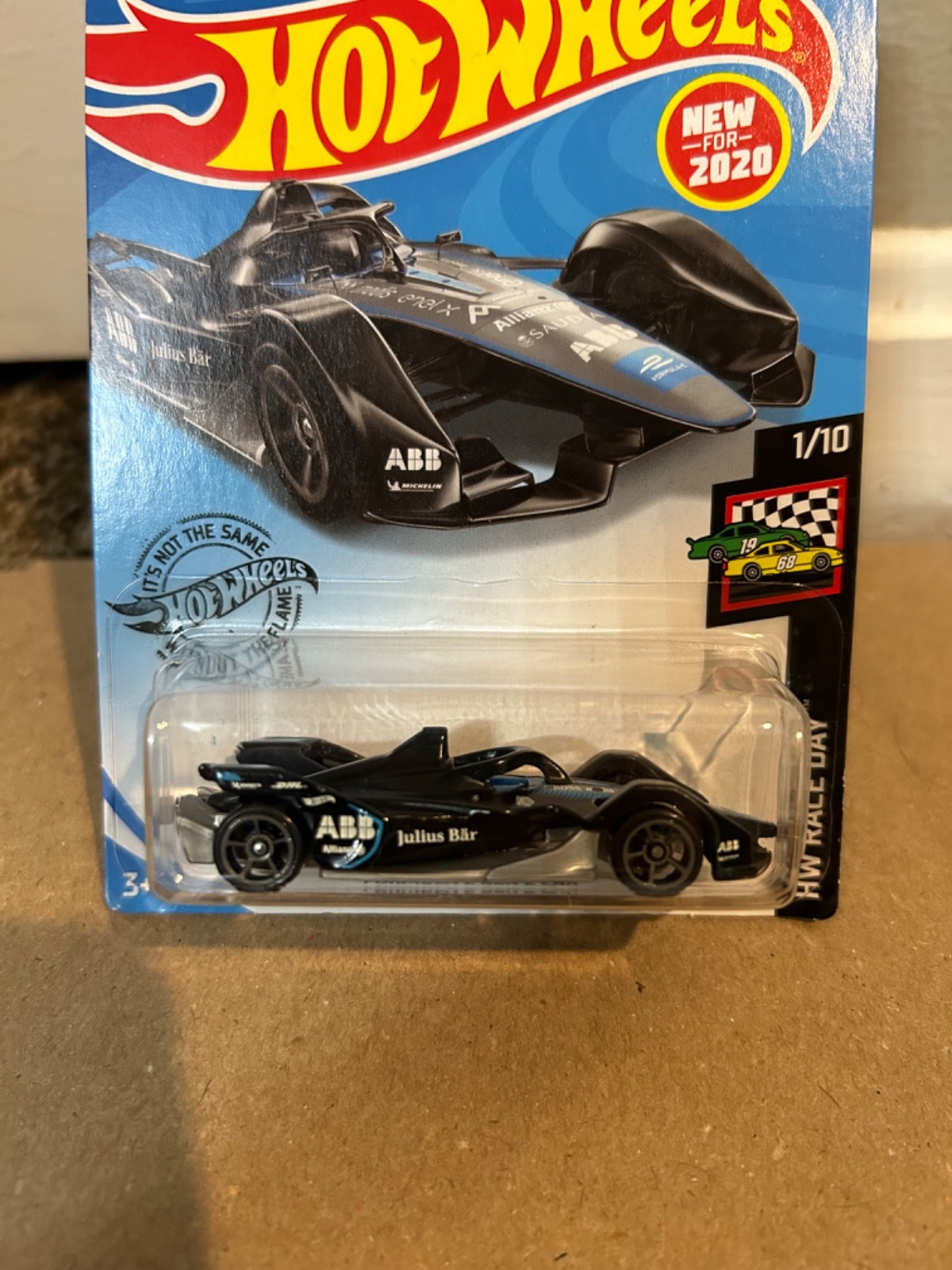 Hot Wheels HW Race Day Formula E Gen 2 Car 2020 Black/Blue 1:64 Diecast