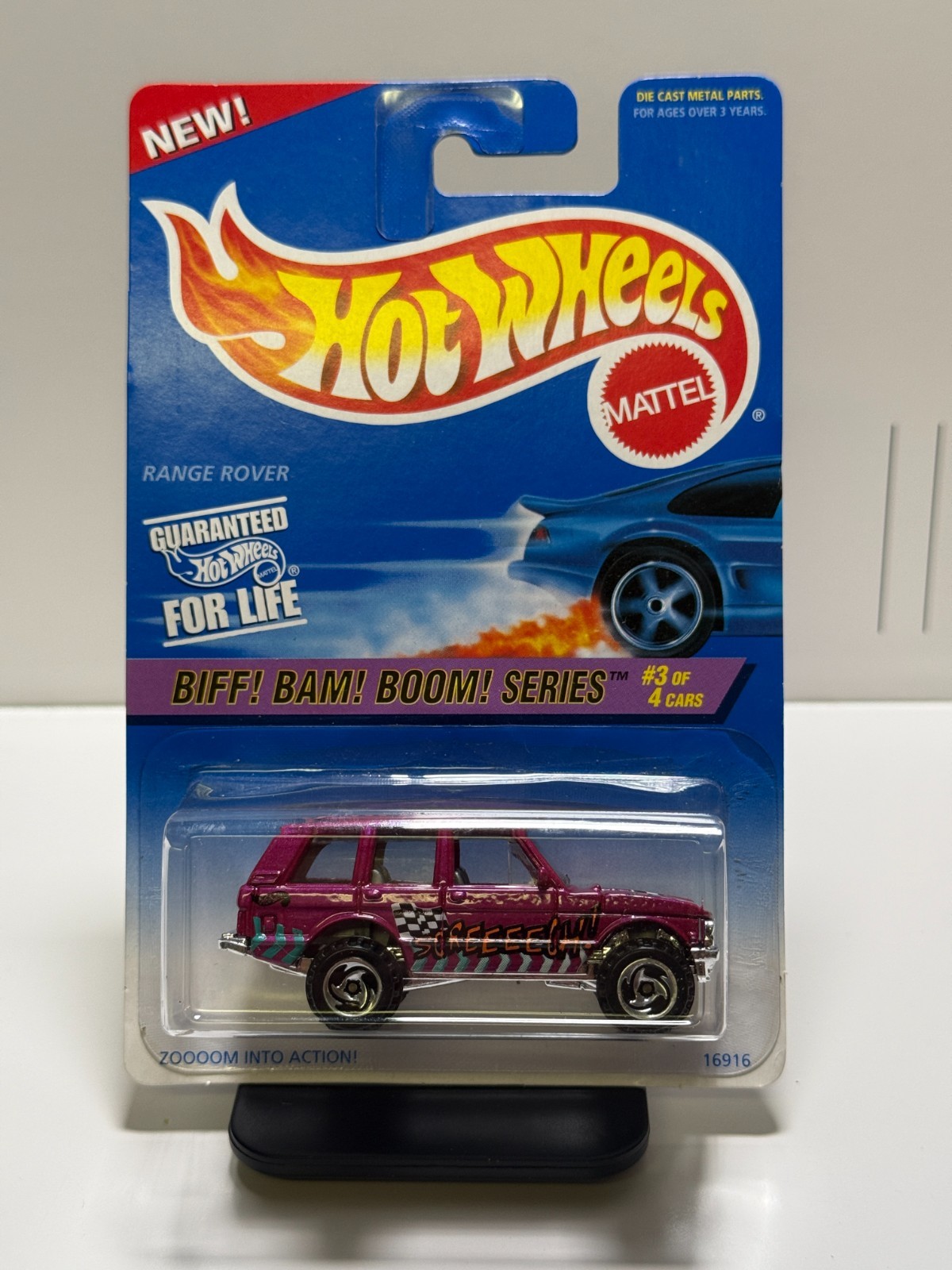 1997 Hot Wheels Range Rover Biff Bam Boom Series #3/4 Diecast 1:64 #544
