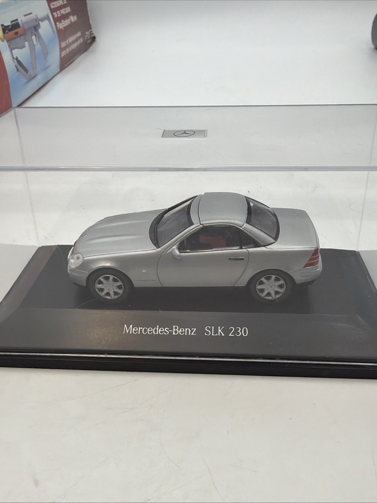 Herpa 1/43 Mercedes Benz SLK 230 Grey. With Hard Top.
