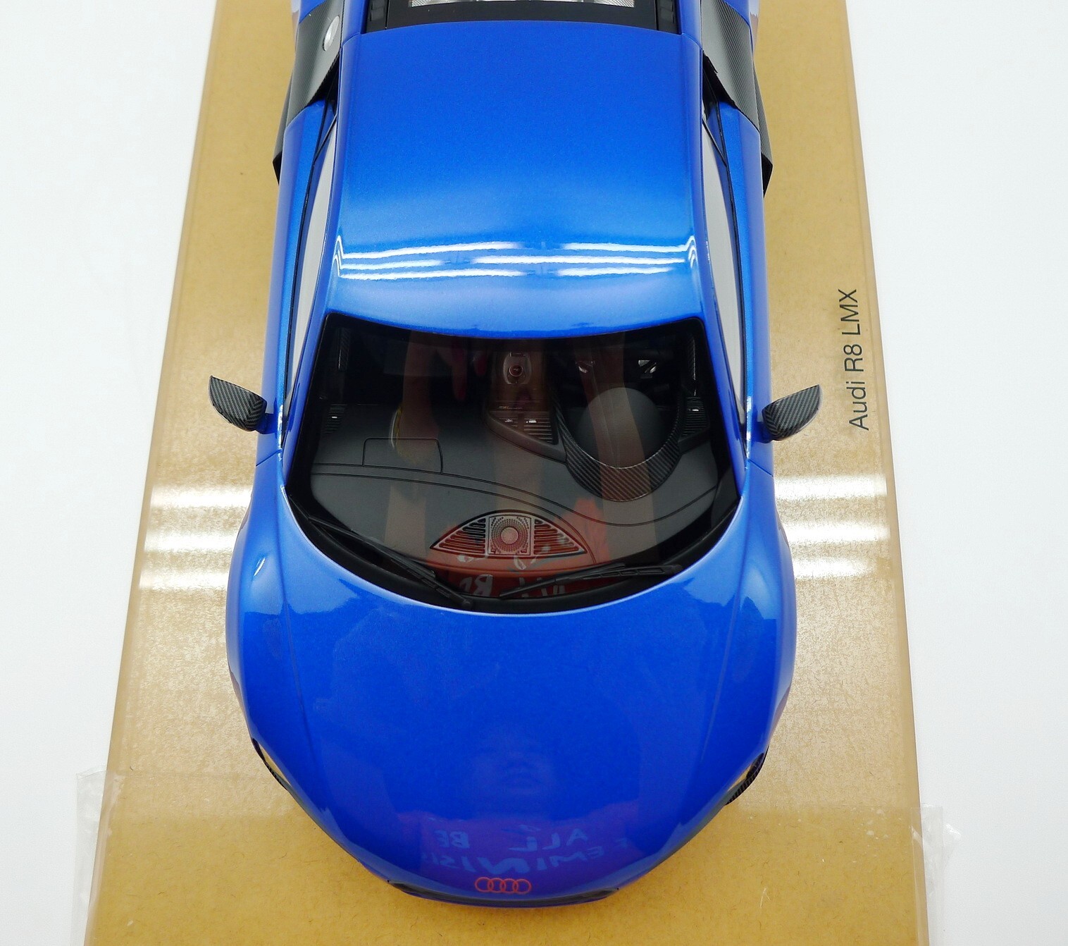 1 /18 Audi R8 LMX Blue Color Resin Model car By DNA Collectibles