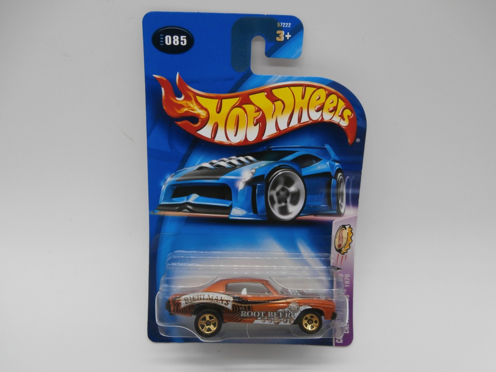 VTG 2003 Hot Wheels #85 “Carbonated Cruisers” 1/5 “CHEVELLE SS” 1970 Bronze