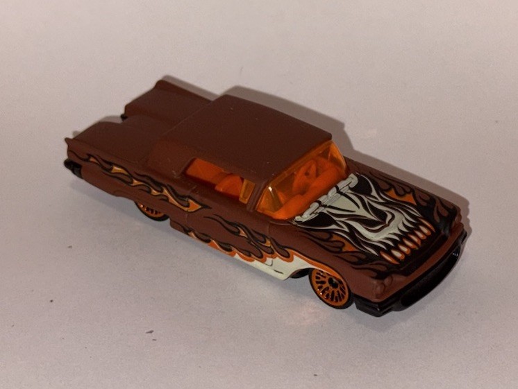 HOT WHEELS Loose ’58 Thunderbird (FROM 2007 FRIGHT CARS 5 PACK)