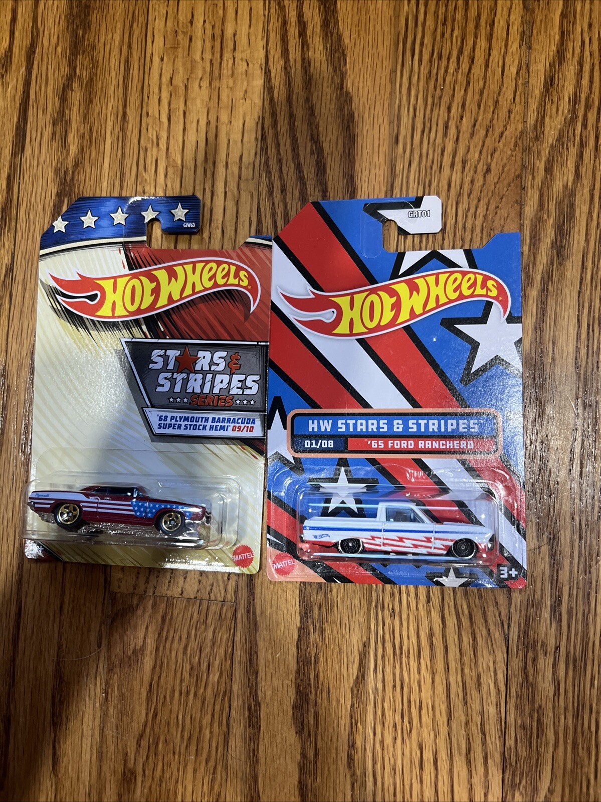 Hot Wheels Stars and Stripes Mixed Lot of 19