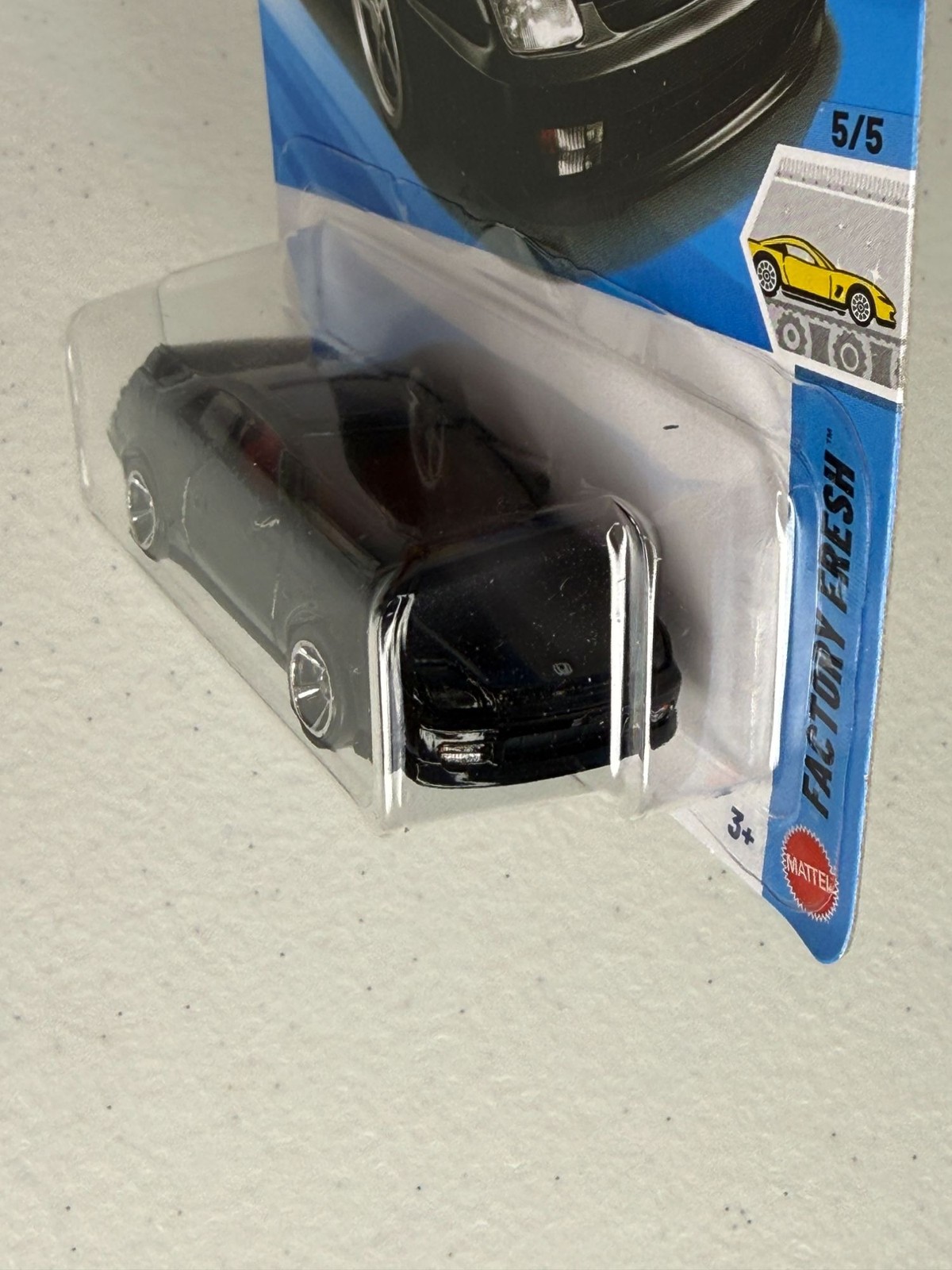 2026 Hot Wheels 98 Honda Prelude Factory Fresh 5/5 136/250 Black 1:64 NOC