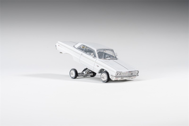 97M 1:64 Corona Impala SS 1964 LowRider Diecast Model Car