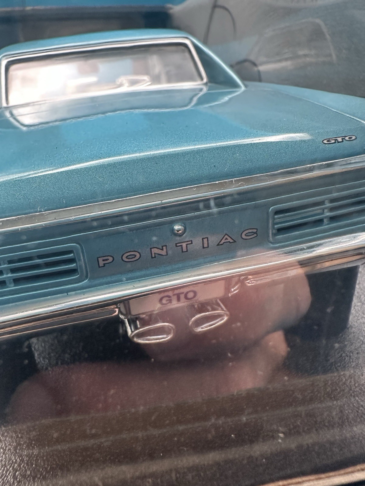 PONTIAC GTO 1966 MODIFIED HOT WHEELS Limited Edition 1:18 2003 100% metal S3C