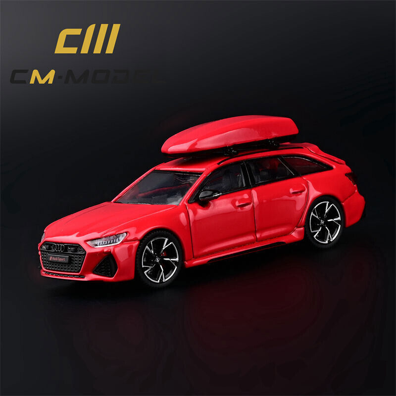 CM Model 1/64 Scale Car Accessories Top Luggage Bike Kayak 5pcs/Set DIY Car Part