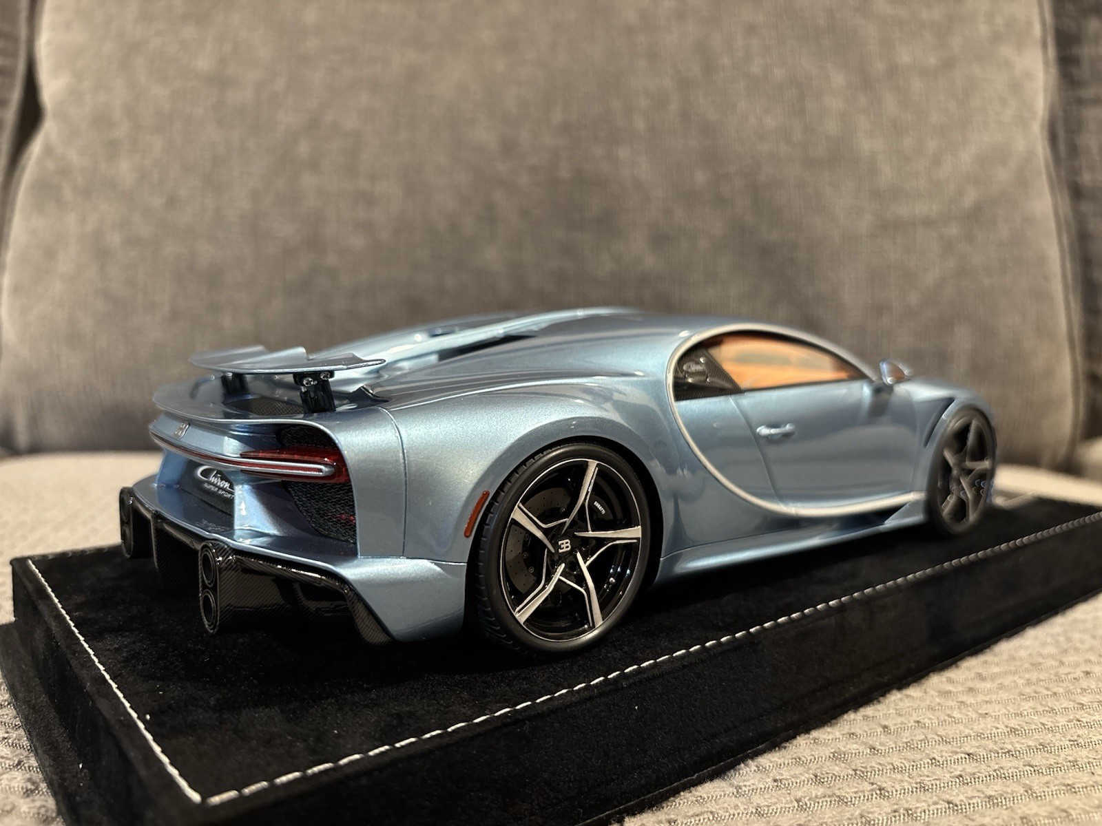 1/18 HH Henson & Heaven Bugatti Chiron SuperSport Horizon Blue Limited 30pcs Mr