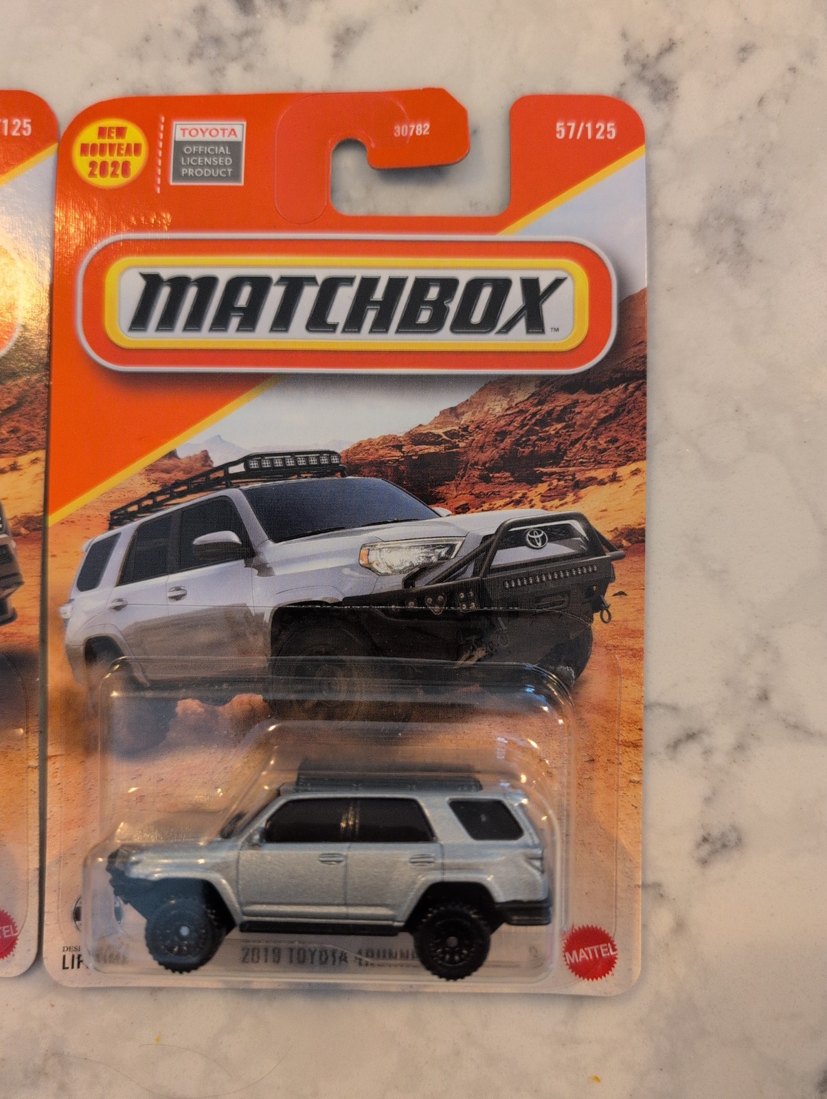 2026 Matchbox 2019 Toyota 4Runner & 2024 Toyota Tacoma. Lot Of 2