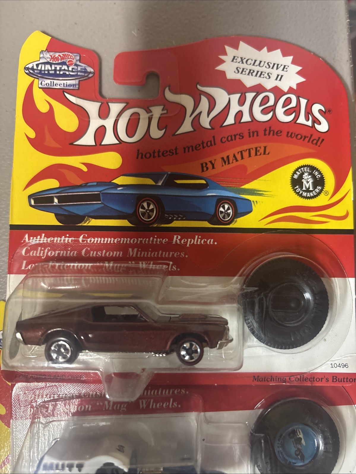 Hot Wheels Vintage Collection EXCLUSIVE SERIES II ☆ button;redline☆ Lot Of 4