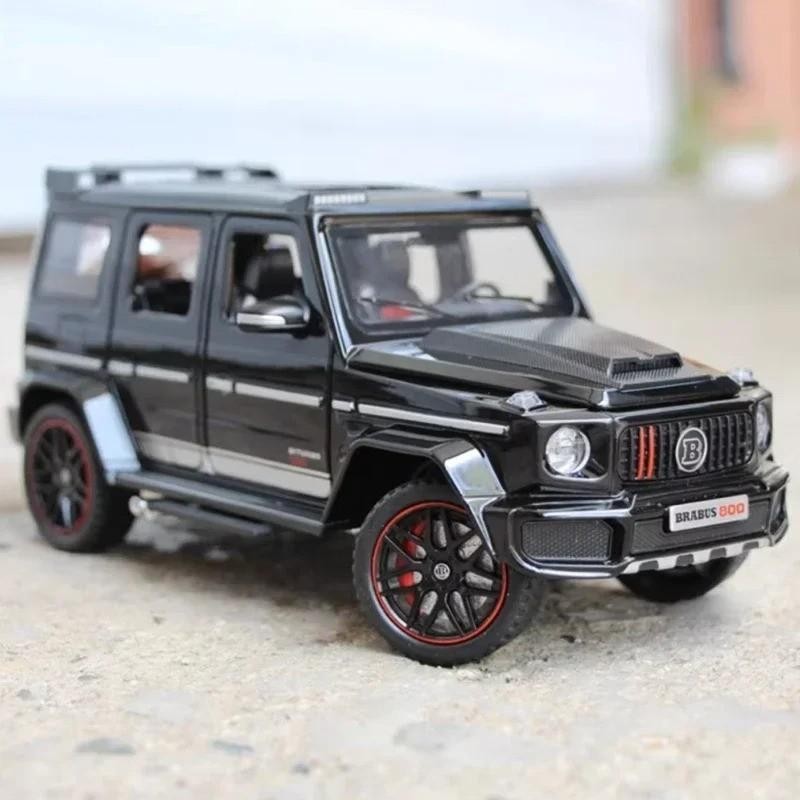 1:24 MERCEDES-BENZ G800 Brabus Alloy Diecast Off-Road Car Collectible NEW Gift