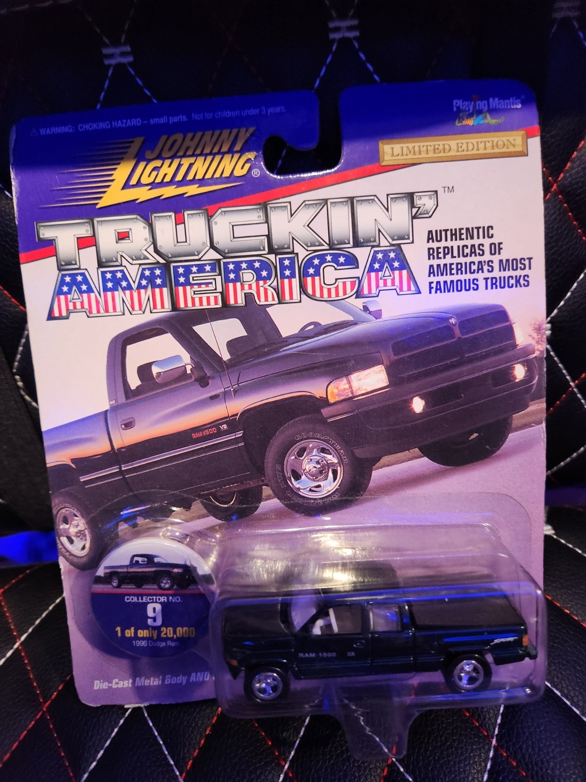 1996 Johnny Lightning ‘Trucking America’ 1996 Dodge Ram 1500 1/64 Scale