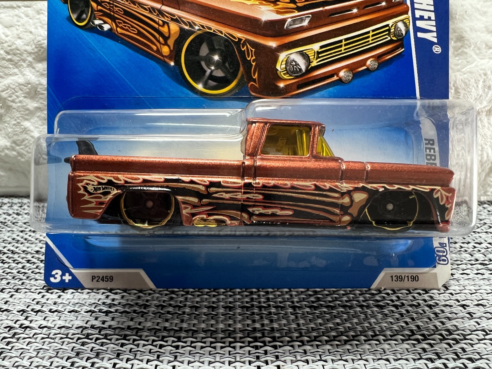 Hot Wheels Rebel Rides ’09 03/10 Custom ’62 Chevy 136/190 Copper